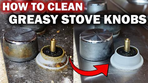 how to remove tough stains from gas stove burner